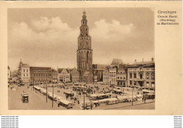 GRONINGEN  Groote Markt En Martinitoren - Groningen