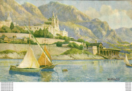 MONACO  Carte D'illustrateur - Viste Panoramiche, Panorama