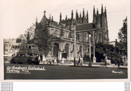 SYDNEY  (N.S.W)   St Andrew&amp Amp Amp Amp Acute S Cathedral   ( Real Photo ) - Sydney