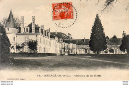 D49  BARACÉ  Château De La Motte - Other & Unclassified