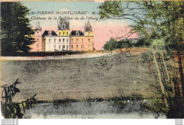 D49  ST PIERRE MONTLIMART  Château De La Bellière Vu De L'Étang - Other & Unclassified