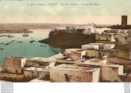 MAROC  RABAT  La Tour Hassan Et L' Oued Ben Regred   ..... - Rabat