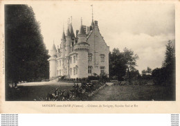 D86  SAVIGNY SOUS FAYE -Le Château De Savigny , Façades Sud Et Est - Other & Unclassified