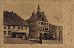 CPA Colditz In Sachsen, Hotel Goldnes Kreuz, Rathaus - Sonstige & Ohne Zuordnung