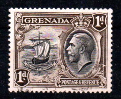 GRENADA - 1934/36 -  1 D - King George V - Used - SG136     MyRef:E - Grenade (...-1974)