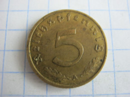 Germany 5 Reichspfennig 1937 A - 5 Reichspfennig