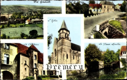 CPA Prémery Nièvre, Gesamtansicht, Kirche, Alte Mühle, Schloss - Other & Unclassified