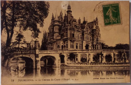 CPA Circulée 1923 , Tourcoing (Nord) - Le Château Du Comte D'Hespel  (129) - Tourcoing