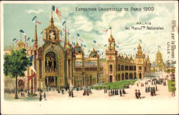 Lithographie Paris, Weltausstellung 1900, Palais Des Manufactures Nationales - Otros & Sin Clasificación