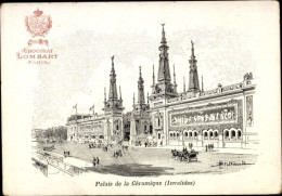 Artiste Lithographie Paris VII, Weltausstellung 1900, Palais De La Ceramique, Invalides - Otros & Sin Clasificación