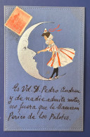 803 ARGENTINA GREETING RARE POSTCARD - Argentina