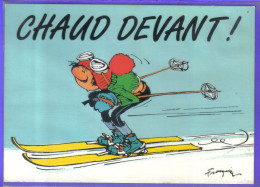 Carte Postale Bande Dessinée   Franquin Gaston Lagaffe    N° 72  Très Beau Plan - Comicfiguren