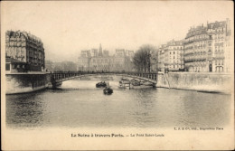 CPA Paris IV Ile De La Cité, Le Pont Saint Louis - Otros & Sin Clasificación