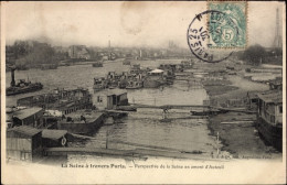 CPA Paris XVI Passy Auteuil, Perspective De La Seine - Otros & Sin Clasificación