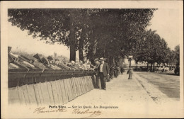 CPA Paris I., Paris Lebte, An Den Kais, Les Bouquinistes - Other & Unclassified