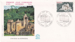 1er Jour, Château De Bonaguil - 1970-1979