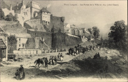Artiste CPA Langres Haute Marne, Les Portes De La Ville En 1847, Cote Ouest - Otros & Sin Clasificación