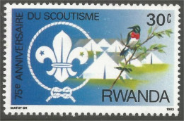 XW01-1553 Rwanda Boy Scouts Scoutisme MH * Neuf - Ungebraucht