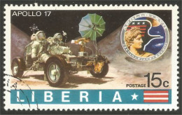 XW01-1548 Liberia Espace Space Apollo 17 - Africa