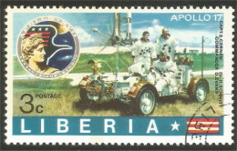 XW01-1547 Liberia Espace Space Apollo 17 - Africa