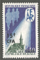 XW01-1523 Réunion CFA 15f Sur 0.40 Aide Familiale MNH ** Neuf SC - Unused Stamps