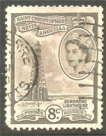 XW01-1481 St Christopher Nevis Anguilla Phare Sombrero Lighthouse Lichtturm Faro - Phares