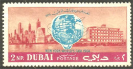 XW01-1428 Dubai New York World Fair Foire Mondiale 1964 No Gum  - Other & Unclassified