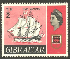 XW01-1386 Gibraltar Voilier Bateau Sailing Ship Boat Schiff No Gum - Gibraltar