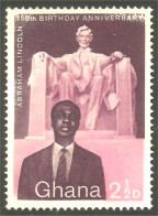 XW01-1320 Ghana Abraham Lincoln - Ghana (1957-...)