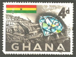 XW01-1307 Ghana Mines Minéraux Mineral Diamant Diamond - Minerals