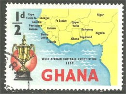 XW01-1315 Ghana Football Soccer Cup Coupe Throphy Trophée - Andere & Zonder Classificatie