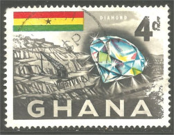 XW01-1306 Ghana Mines Minéraux Mineral Diamant Diamond - Ghana (1957-...)