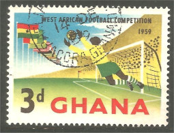 XW01-1302 Ghana Football Soccer Drapeau Flag Goalie Gardien But - Altri & Non Classificati