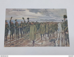 Ancienne Carte Postale Avec Publicité Banania - Roi D'Angleterre Au Front - The King At The Front - The War .. Lot145 . - Publicité