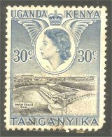 XW01-1268 Kenya Uganda Barrage Owens Falls Dam Power Electricity Electricité - Kenya, Uganda & Tanganyika