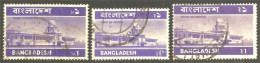 XW01-1254 Bangladesh 3 Different Issues Cour Justice - Bangladesch