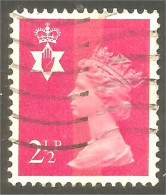 XW01-1201 Northern Ireland Queen Elizabeth II 2 1/2 Rose - Irlande Du Nord