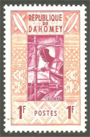 XW01-1161 Dahomey Tisserand Weaver Textile MH * Neuf - Textil