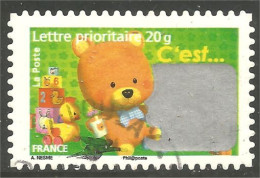 XW01-1110 France Ours Peluche Teddy Bear Bar Orso Oso Soportar - Ours