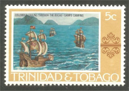 XW01-1088 Trinidad Tobago Colon Colomb Columbus Voilier Bateau Sailing Ship Schiffe MNH ** Neuf SC - Bateaux
