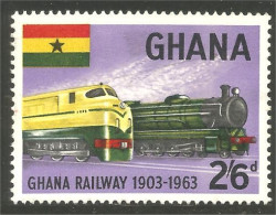 XW01-1084 Ghana Locomotives Railways Train - Treinen