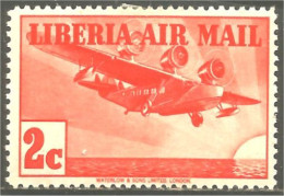 XW01-1038 Liberia Avion Airplane Flugzeug Aereo MH * Neuf - Vliegtuigen