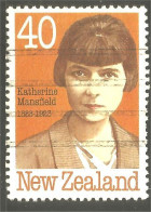 XW01-1023 New Zealand Katherine Mansfield Writer Ecrivain - Schriftsteller
