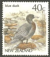 XW01-1014 New Zealand Oiseau Canard Bleu Blue Duck Bird Ente Anatra Pato - Anatre