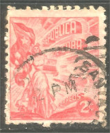 XW01-1985 Cuba 1948 Femme Woman Liberty Liberté Drapeau Flag Cigares Cigars - Altri & Non Classificati