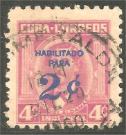 XW01-1981 Cuba 1960 Manuel Aldama Surcharge - Used Stamps