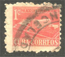 XW01-1984 Cuba Postal Tax Stamp 1952 1c Carmine Rose Carmin - Beneficenza