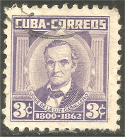XW01-1979 Cuba 1954 José De La Luz Caballero - Gebraucht