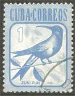 XW01-1969 Cuba Zun-zun Colibri Kolibri Hummingbird - Autres & Non Classés