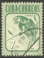 XW01-1946 Cuba Catey Perroquet Parrot Papagei Pappagallo Papegaai Loro - Otros & Sin Clasificación